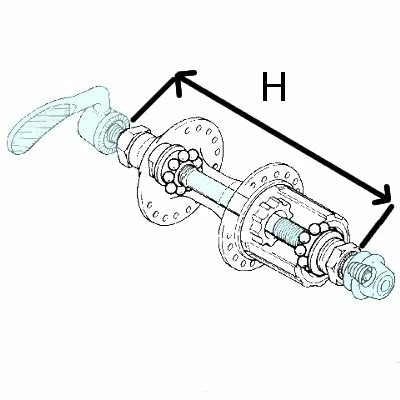Point Axe à Serrage Rapide Pour Roue Vélo – Image 2