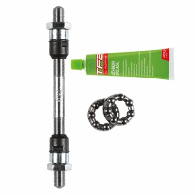 Axe Roue Avant D10 Avec Graisse Weldtite Et Cage à Billes 145mm – Image 2