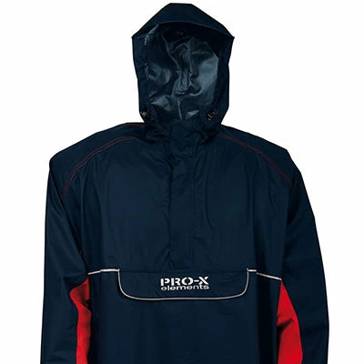 Cape De Pluie Vélo Avec Manches Bleu Nuit XS à XXL Bern Pro X – Image 2