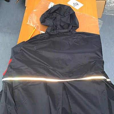 Cape De Pluie Vélo Avec Manches Bleu Nuit XS à XXL Bern Pro X – Image 5