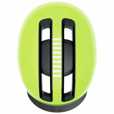 Casque Abus HUD-Y Ace Signal Yellow Avec Feu Pour Vélo En Ville – Image 3