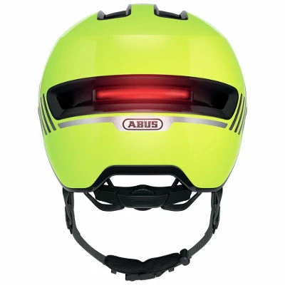 Casque Abus HUD-Y Ace Signal Yellow Avec Feu Pour Vélo En Ville – Image 4