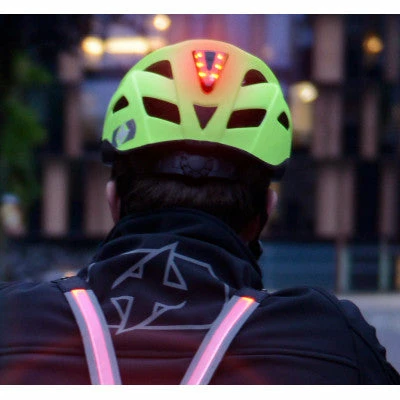 Casque De Vélo Noir à LED Arrière Intégrée Metro-V Oxford – Image 6