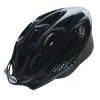 Casque Vélo Adulte F15 Hurricane Noir Et Argent Oxford
