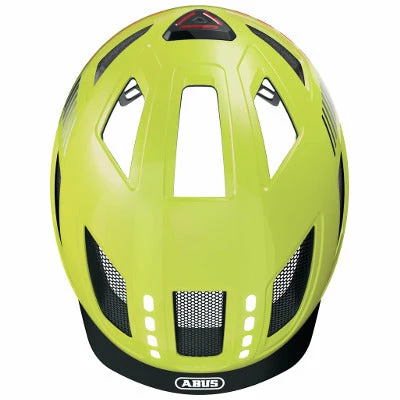 Casque Vélo Avec éclairages Abus Hyban 2.0 LED Signal Yellow – Image 4