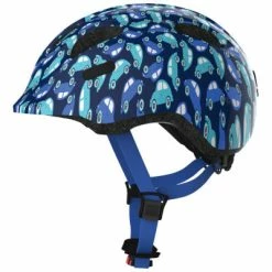 Casque Vélo Bébé Blue Car Smiley ABUS