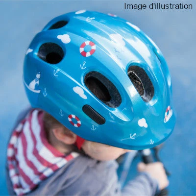 Casque Vélo Bébé Blue Car Smiley ABUS – Image 6