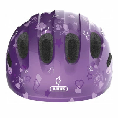 Casque Vélo Bébé Purple Star Smiley ABUS – Image 2