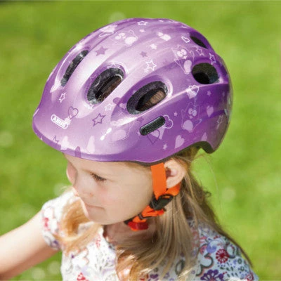 Casque Vélo Bébé Purple Star Smiley ABUS – Image 5