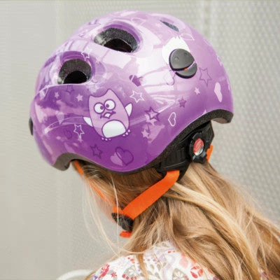 Casque Vélo Bébé Purple Star Smiley ABUS – Image 6