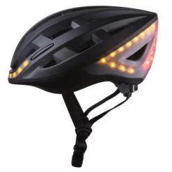 Casque Vélo Clignotant Lumos Kickstart Avec Feu Stop - Noir