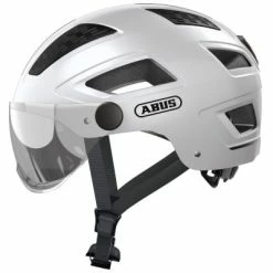 Casque Vélo Hyban 2.0 Ace Blanc Avec Visière Intégrée Abus