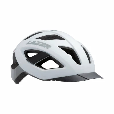 Casque Vélo Polyvalent Avec Petite Visière Cameleon Lazer Blanc