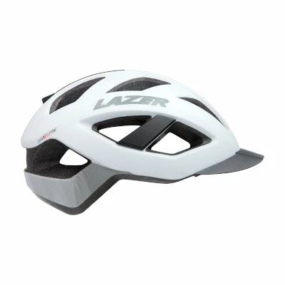 Casque Vélo Polyvalent Avec Petite Visière Cameleon Lazer Blanc – Image 2