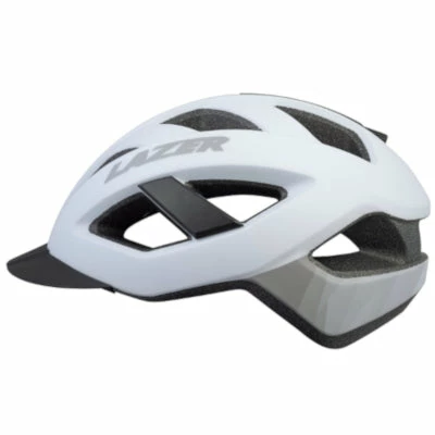 Casque Vélo Polyvalent Avec Petite Visière Cameleon Lazer Blanc – Image 3
