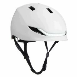 Casque Vélo Urbain Intelligent Lumos Matrix Blanc Avec éclairage