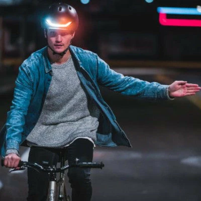 Casque Vélo Urbain Intelligent Lumos Matrix MIPS Noir Avec Feu – Image 4