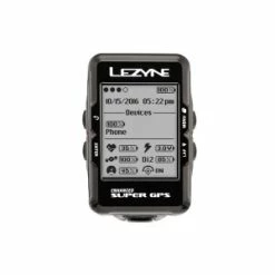 Compteur GPS LEZYNE SUPER HRSC Loaded + Cardio/Cadence