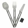 Couverts De Camping - Cuillère, Fourchette Et Couteau Esbit