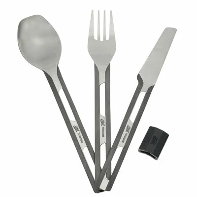 Couverts De Camping - Cuillère, Fourchette Et Couteau Esbit