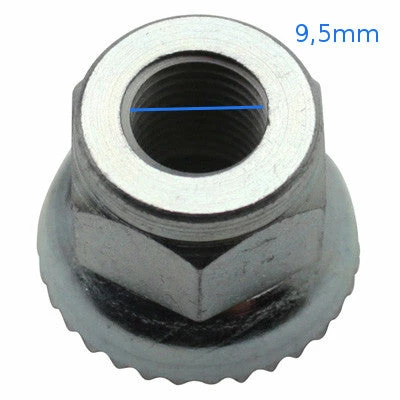 Ecrou De Serrage Cranté Pour Roue De Vélo ALGI – Image 3