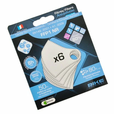 Filtres Pour Masque Anti Pollution Mask 2.5 Bike Original