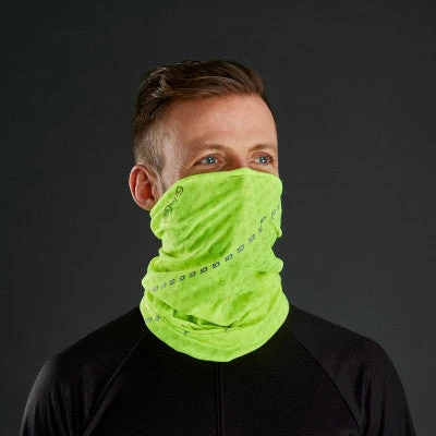 Foulard Tubulaire Vélo Jaune Reflective Hi-Vis GripGrab – Image 2