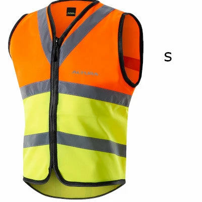 Gilet De Signalisation à Vélo Jaune Et Orange Avec Zip Altura – Image 4