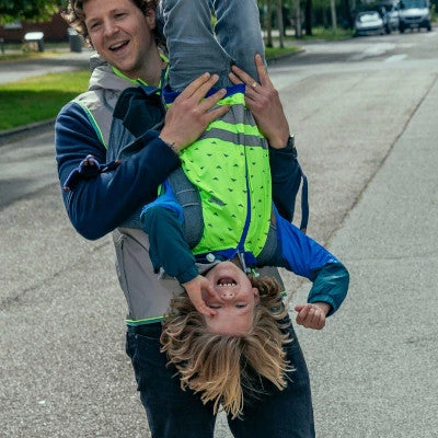 Gilet Réfléchissant Enfants Jaune Fluo Jackson Go Fluo – Image 5