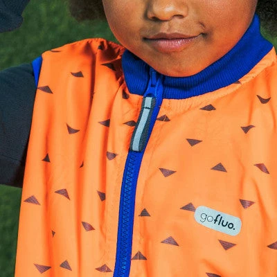 Gilet Réfléchissant Enfants Orange Fluo Jackson Go Fluo – Image 5