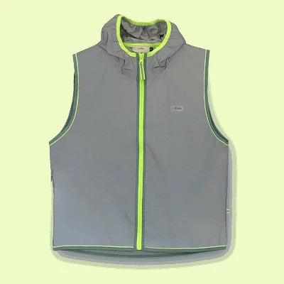 Gilet Réfléchissant Gris Pour Hommes Darknight Go Fluo – Image 6