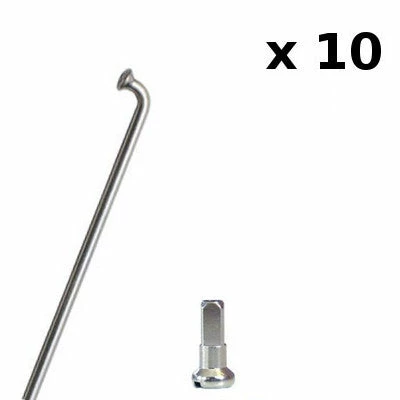 Brandless Kit De Rayons Et écrous Pour Roue 20 Pouces Vélo X10