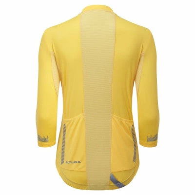 Maillot De Vélo Altura Femmes à Manches 3/4 All Roads Jaune – Image 7