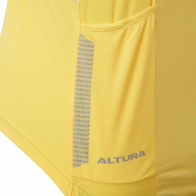 Maillot De Vélo Altura Femmes à Manches 3/4 All Roads Jaune – Image 4
