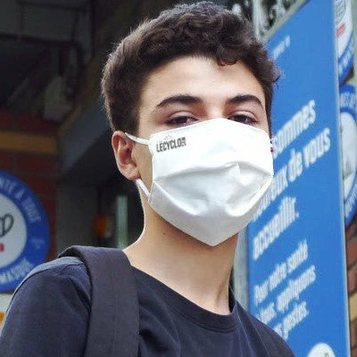 Masque De Protection Lavable En Coton LeCyclo.com X Mac Care – Image 2