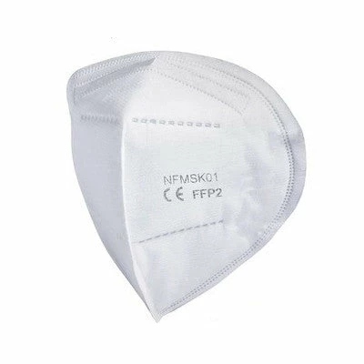 Masque FFP2 Anti-pollution Frogmask Noir Et Blanc Pour Cycliste – Image 5