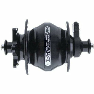Moyeu Dynamo Roue Vélo Frein à Disque PD-8 Shutter Precision
