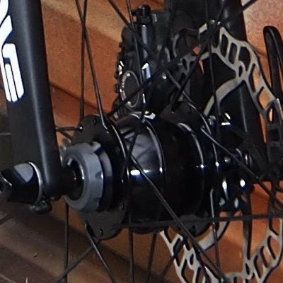 Moyeu Dynamo Roue Vélo Frein à Disque PD-8 Shutter Precision – Image 5