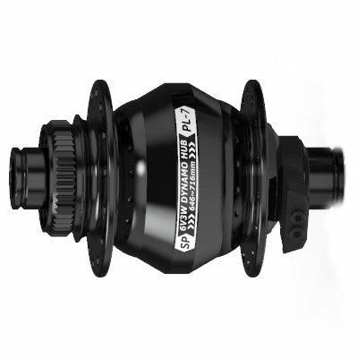Moyeu Dynamo Roue Vélo Frein à Disque PL-7 Shutter Precision