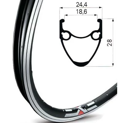 Mach1 Paire De Roues Vélo VTC Avant Et Arrière Pour V-Brake – Image 2