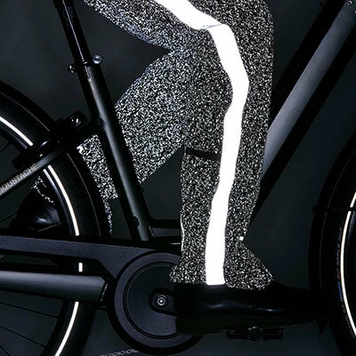 Pantalon Vélo Femme étanche Haute Visibilité Skane Basil – Image 5