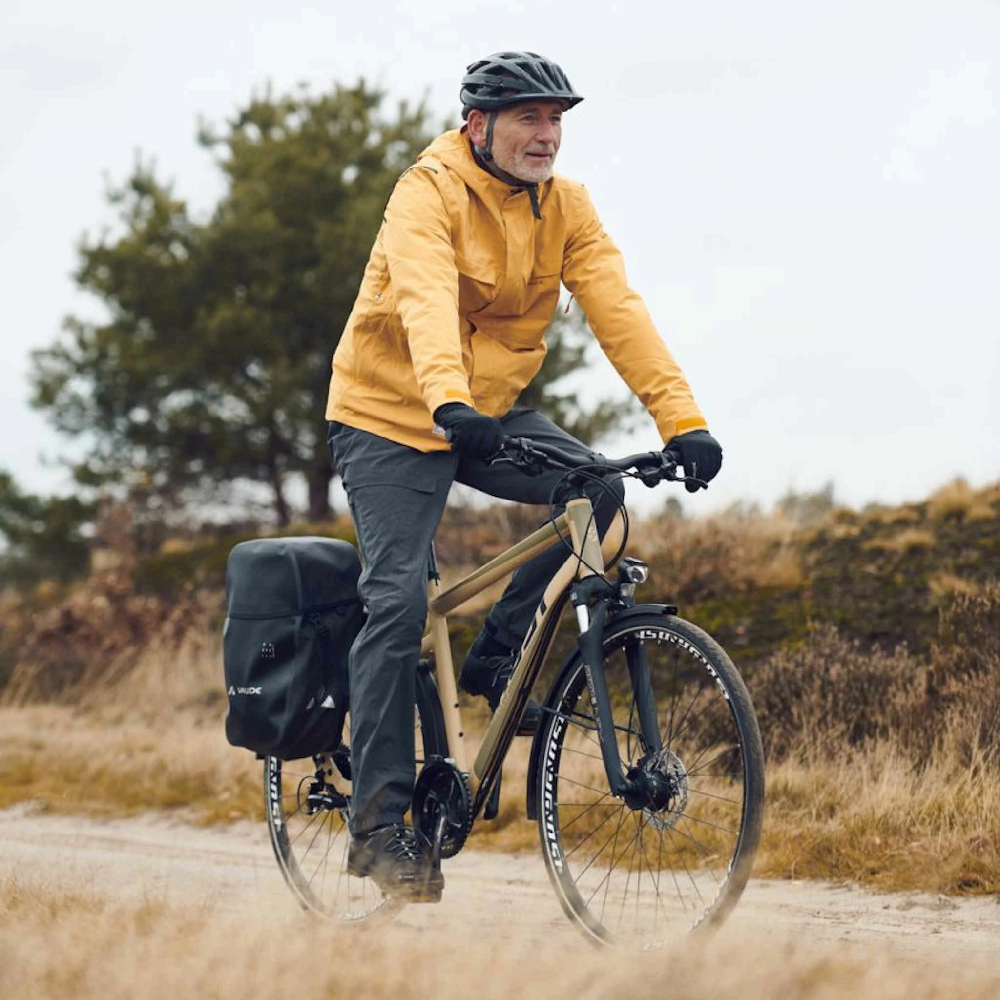 Pantalon De Pluie Vélo Imperméable Et Isolant Pour Hommes Vaude Yaras – Image 6