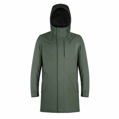 Parka Vélo étanche Et Coupe-vent The Downtown Racer Kaki – Image 5