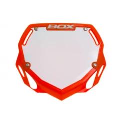 Box-components Plaque Bmx BOX Phase 1 Number Plate S Ou L Orange -30%