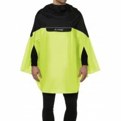 Poncho Cycliste Jaune Avec Visières Latérales Covero II Vaude