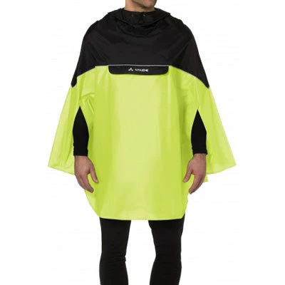 Poncho Cycliste Jaune Avec Visières Latérales Covero II Vaude