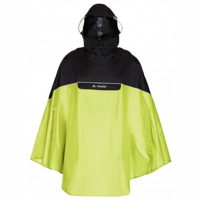 Poncho Cycliste Jaune Avec Visières Latérales Covero II Vaude – Image 3