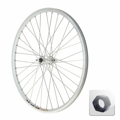 Exal Roue De Vélo Avant 26 Pouces En Alu Fixation écrou