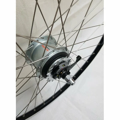 Shimano Roue Vélo Arrière 26x1.75 Frein Rétropédalage 8 Vitesses Nexus – Image 2