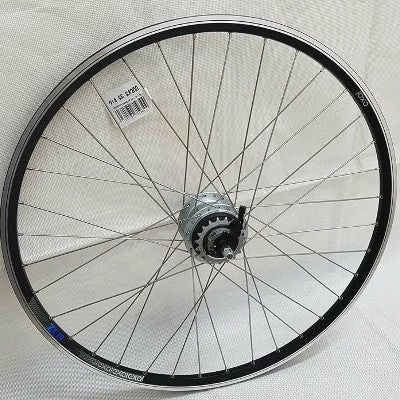 Shimano Roue Vélo Arrière 26x1.75 Frein Rétropédalage 8 Vitesses Nexus – Image 3